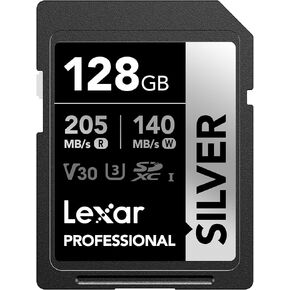 Lexar Professional 512GB Silver PRO SDXC UHS-II Memory Card, C10, U3, V60, Full-HD & 4K Video, Up to 280MB/s Read, for Professional Photographer, Videographer, Enthusiast (LSDSIPR512G-BNNNU)