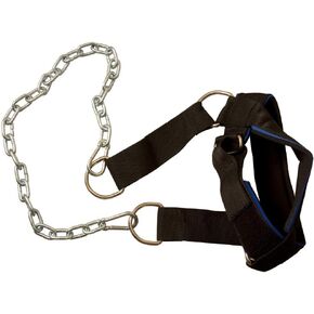 Body-Solid Nylon Head Harness - Neck Workout Equipment for Strength Training, Neck Exercise and Weight Lifting, Black