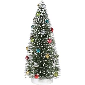 Department 56 Village Collection Accessories Holiday Town Tree Figurine, 9 Inch, Multicolor