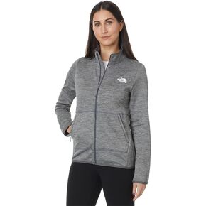 THE NORTH FACE Women's Canyonlands Full Zip Sweatshirt (Standard and Plus Size), TNF Medium Grey Heather-NPF, X-Small