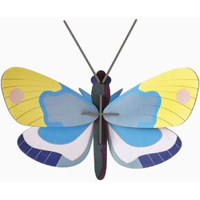 studio ROOF, Wall Art Butterfly, Yellow Monarch Butterfly, Eco-Friendly & Creative Gift