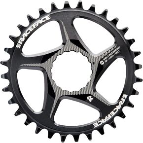 Race Face Direct Mount Shimano 12v-34t-Black Adult Trays, Unisex, Black, 34