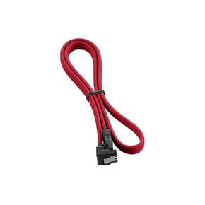 CableMod ModMesh Sleeved Right Angle SATA 3 Cable (Blue, 60cm)