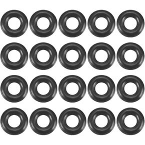 uxcell Nitrile Rubber O-Rings 7mm OD 3mm ID 2mm Width, Metric Nitrile Rubber Sealing Gasket, Pack of 20
