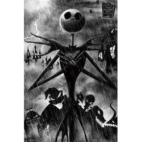 Trends International The Nightmare Before Christmas Shadows Wall Poster 22.375" x 34"