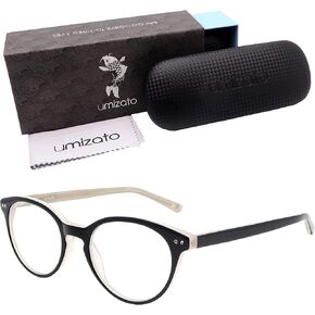 Blue Light Blocking Computer Gaming Glasses for Men Women - Clear Lens, PC Accessories - Relieves Digital Eye Strain, UV Blocker, Anti-Glare, Anti-Fatigue (Manila in Jet) in Saudi Arabia
