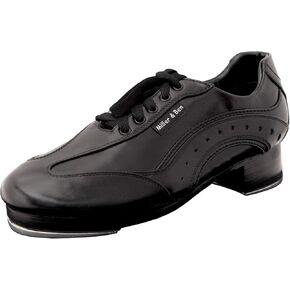 Miller & Ben Tap Shoes, SporTap, Black & Black (GT) Professional Tap Shoes