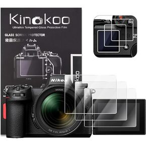 kinokoo Tempered Glass Film for Nikon P950 Crystal Clear Film Nikon P950 Screen Protector Bubble-free/Anti-scratch(2 pack)