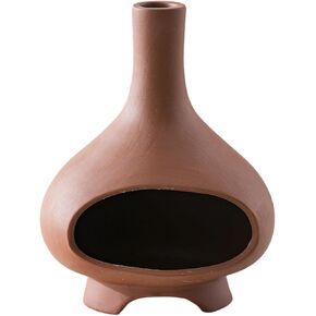 Ceramic Palo Santo Holder Sage Holder Multifunctional Palo Santo Burner Sage Burning Bowl for Cabinet SPA Bedroom Decoration, Black Clay