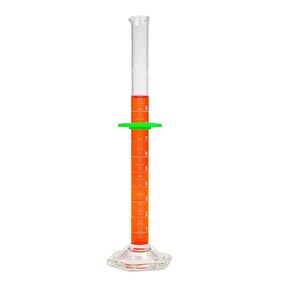 VEE GEE Scientific 2351A-10 Borosilicate Glass SIBATA 10 mL Class A Graduated Cylinder (Pack of 4)