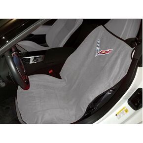 Seat Armour - Black Towel Seat Covers for Corvette C8