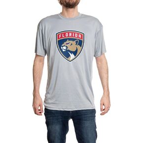 Calhoun NHL Florida Panthers Mens Polyester Short Sleeve Rashguard T-Shirt