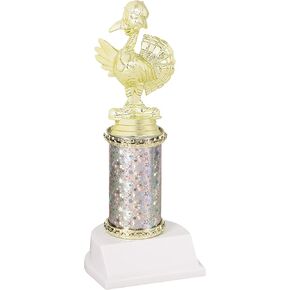 Thanksgiving Turkey Trophy with 3 Lines of Custom Text