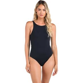 La Blanca Women's Island Goddess High Neck One Piece Swimsuit