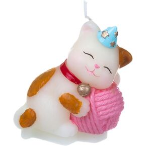 Cat Birthday Candles Little Kitten Cake Toppers for Party Decoration Christmas Gifts for Women Girls