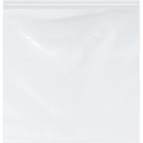 Plymor 20" x 20" (Pack of 100), 4 Mil Heavy Duty Zipper Reclosable Plastic Bags