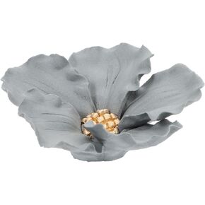 Milisten Lotus Flower Decor 1 Set Ceramic Flower 3D Ceramics Rose Lotus Ceramic Flower Ornament