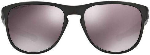 نظارة شمسية مستطيلة الشكل من Oakley للرجال OO9342 Sliver R، مصقولة باللون الأسود مع عدسة Prizm Daily Polarized، 57 مم in Saudi Arabia