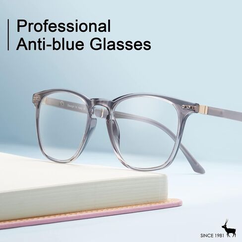 CARFIA Blue Light Blocking Glasses - Anti-Fatigue Computer Gaming Glasses Prevent Headaches Lightweight Eyeglasses Frame in Saudi Arabia
