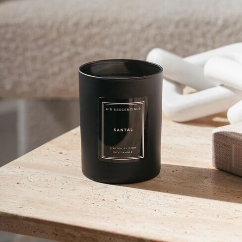 Fresh Blue Candle - Natural, Clean Scented Candle for Home | Soy Wax Blend with Luxury Aromatherapy Fragrance | Fresh Citrus & A Subtle Musk Finish | 70 Hour Burn Time | 11 oz in Saudi Arabia