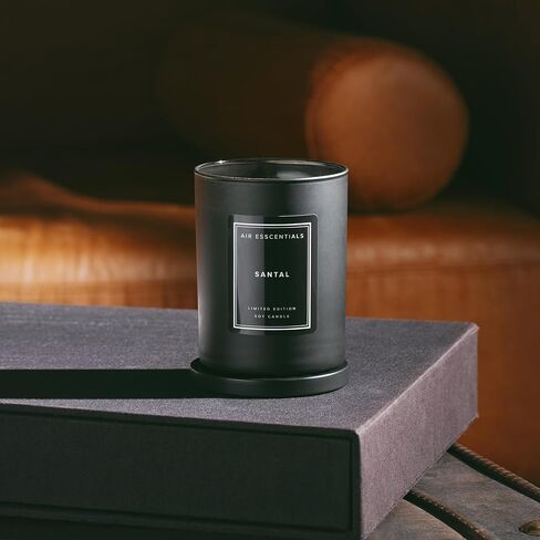 Fresh Blue Candle - Natural, Clean Scented Candle for Home | Soy Wax Blend with Luxury Aromatherapy Fragrance | Fresh Citrus & A Subtle Musk Finish | 70 Hour Burn Time | 11 oz in Saudi Arabia