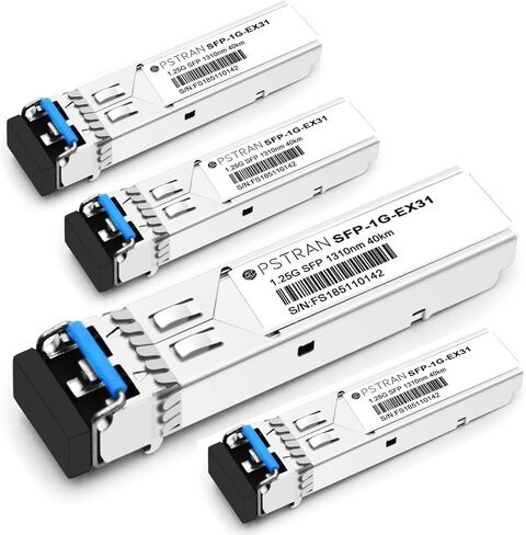 وحدة ارسال واستقبال نحاسية 1000BASE-T SFP الى RJ-45 من اوبستران ليوبيكويتي يونيفي UF-RJ45-1G نتغير AGM734 100 متر Cat5e/6 in Kuwait