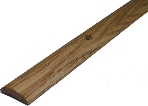 M-D Building Products 85431 Extra Wide 2-Inch by 36-Inch Carpet Trim, Light Stain in Saudi Arabia