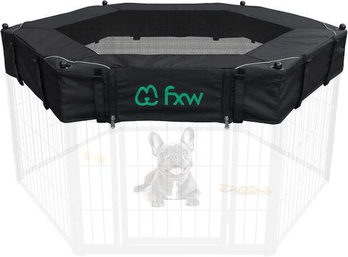 FXW Exclusive Mesh Top Cover (Playpen Not Included!!!), Only Compatible with FXW 32"/40"/45" H 8 Panels Playpen │Patent Pending in Saudi Arabia