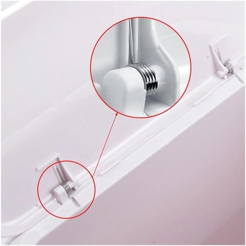 10pcs/Lot Garbage Can Adjustable 3 Coils 0.7mm Stainless Steel 304 Wire 135 Degree Torsion Spring Small Springs Compression, 25mm in Kuwait