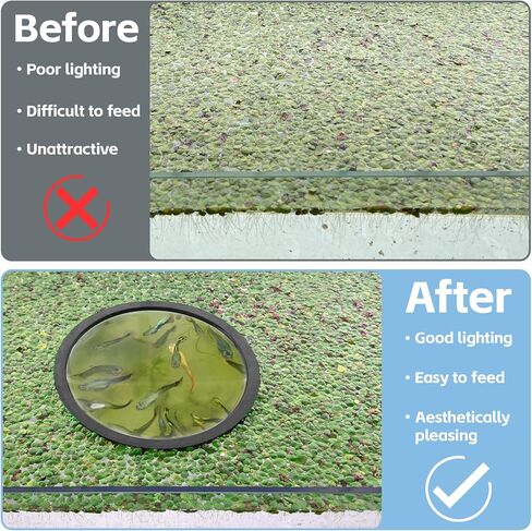 5 قطع من نباتات حوض السمك العائمة، 5 أحجام من حلقات النباتات العائمة لحوض السمك، حلقة تغذية حوض السمك لاعتراض النباتات العائمة، حلقة تغذية الأسماك. in Kuwait