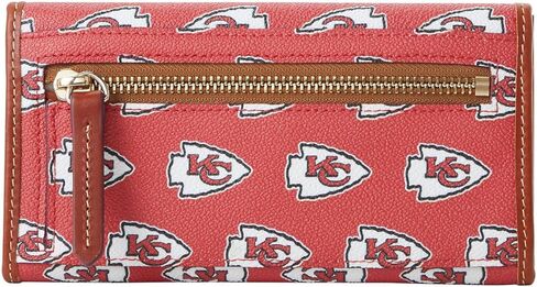 محفظة Dooney & Bourke، محفظة Nfl Chiefs Continental Clutch in Kuwait