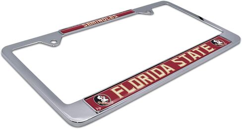 Florida State Alumni Black License Plate Frame in Saudi Arabia