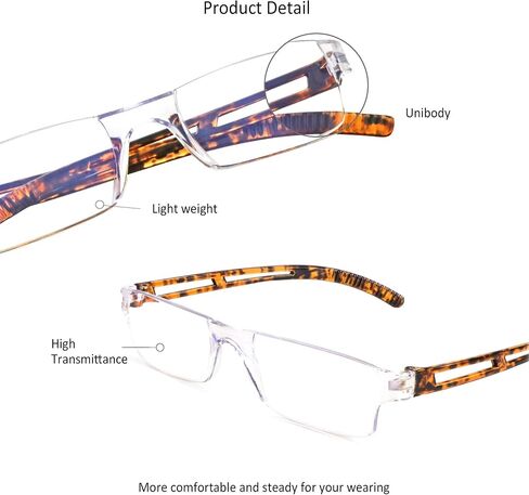 8 Pack Reading Glasses, Blue Light Blocking Computer Reading Glasses, Anti Glare Lightweight Readers in Kuwait