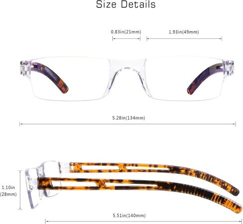 8 Pack Reading Glasses, Blue Light Blocking Computer Reading Glasses, Anti Glare Lightweight Readers in Kuwait