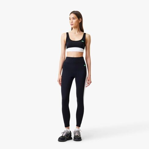 Lacoste x Bandier Women's Colorblock Leggings in Saudi Arabia