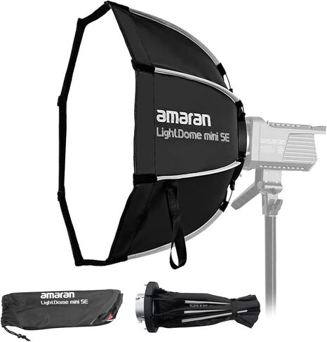 Aputure Light Dome mini II Softbox Flash Diffuser for Aputure 300D C120 120D Mark 2 120T Amaran 200X S 100X S Series, 35 Inch Deep Octagon Light Dome Photography Softbox for Other Bowen-S Mount Lights in Saudi Arabia