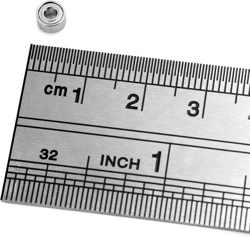 XIKE MR52 2x5x2mm Double Shielded Miniature Deep Groove Ball Bearing,Double Rubber Sealed (10 Pcs) in Saudi Arabia