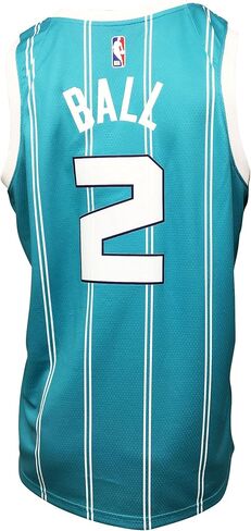 تي شيرت رجالي LaMelo Ball #2 Charlotte Hornets Basketball Jordan Activewear بدون أكمام جيرسي Dri-Fit Fanmade Aqua (X-Large) in Saudi Arabia