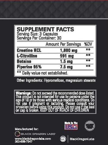 Muscle Mortar Creatine HCL | Increase Strength & Endurance | 30 Servings in Saudi Arabia