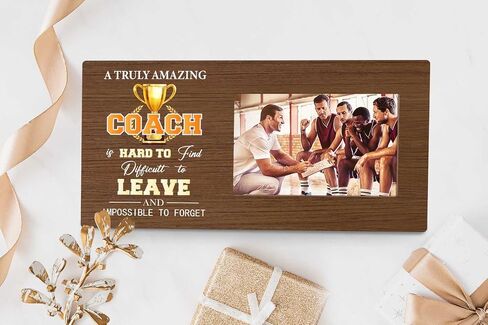 Orchroma A Truly Amazing Coach is Hard to Find Picture Frame - Best Coach Gifts,Coach Birthday Retirement Thanksgiving Gifts,Graduation Gifts for Coach,Thank You Teacher Mentor Coach Picture Frame in Kuwait