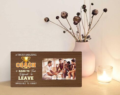 Orchroma A Truly Amazing Coach is Hard to Find Picture Frame - Best Coach Gifts,Coach Birthday Retirement Thanksgiving Gifts,Graduation Gifts for Coach,Thank You Teacher Mentor Coach Picture Frame in Kuwait