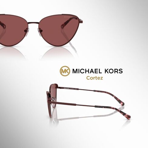 Michael Kors Cortez MK1140 Cat Eye Sunglasses for Women + BUNDLE With Designer iWear Complimentary Eyewear Kit in Saudi Arabia