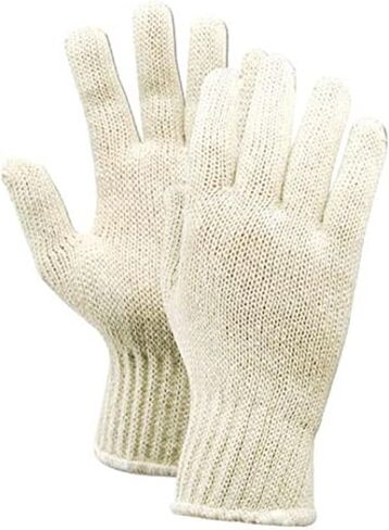 قفازات MAGID T132XS KnitMaster T132 خفيفة الوزن 7 قياسات، مزيج من القطن والبوليستر، XS، طبيعي (عبوة من 12 قطعة) in Saudi Arabia