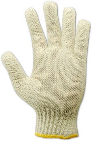 قفازات MAGID T132XS KnitMaster T132 خفيفة الوزن 7 قياسات، مزيج من القطن والبوليستر، XS، طبيعي (عبوة من 12 قطعة) in Saudi Arabia