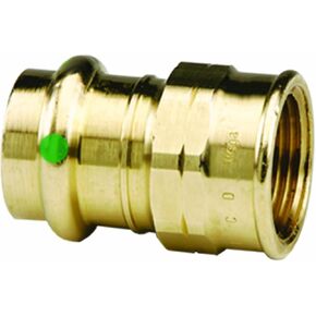 Viega 79315 ProPress Zero Lead Bronze Adapter with Female 3/4-Inch by 3/4-Inch P x Female NPT, 10-Pack