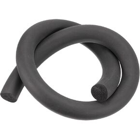 uxcell Sealing Strip, Solid Round Sponge Rubber Weather Strip 18Ft x 0.27''W for Door Gaskets, Repair Furniture, DIY Projects