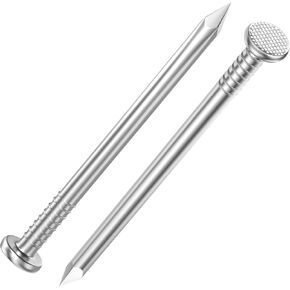 3 inch Hardware Nails, (270pcs) 3 lbs Stainless Steel Nails, Nails for Hanging Pictures, Long Nails, Wall Nails, Wood Nails