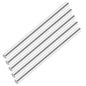 Stainless Steel Round Rod，1/8"(3mm) Diameter 12"(300mm) Length 304 Stainless Steel Metal Rods for Crafts,DIY, Industry, Decoration(10 pcs)