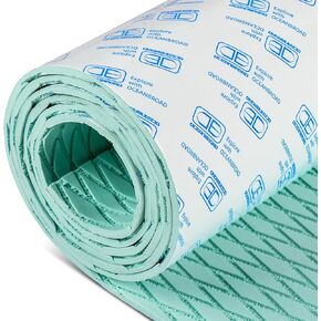 OCEANBROAD Self-Adhesive 48''x16'' Boat Flooring Non-Slip Diamond Pattern Traction Pad EVA Foam Marine Grip Sheet for Boats Surfboard SUP Kayak Yacht, Mint Green