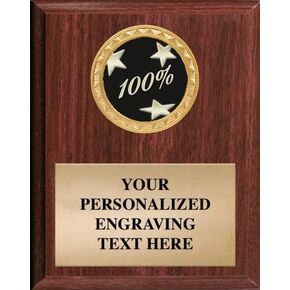 1 Plaques Make A Great Award & Trophy. You Can Add Your Own Free Engraving.